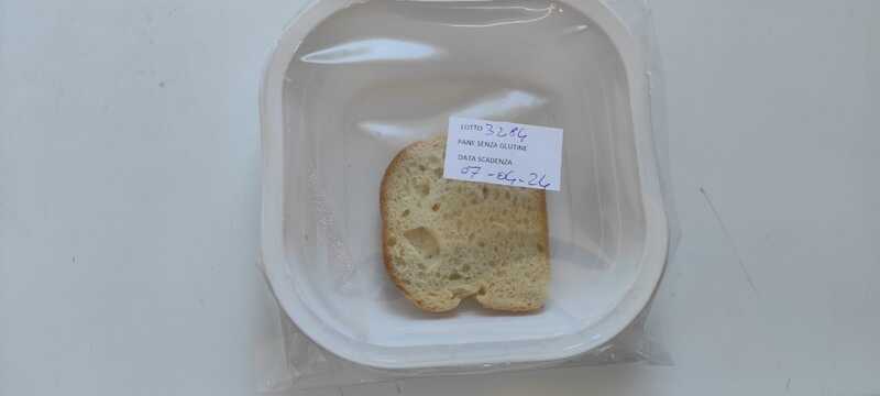 Campione pane senza glutine