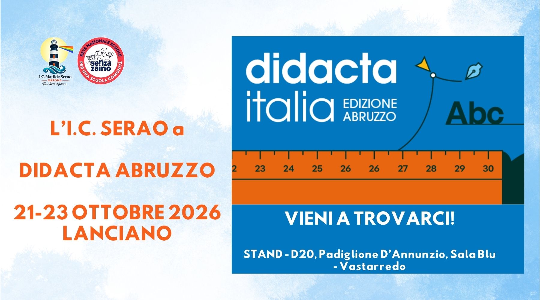 Il nostro Istituto a Didacta Abruzzo 2026